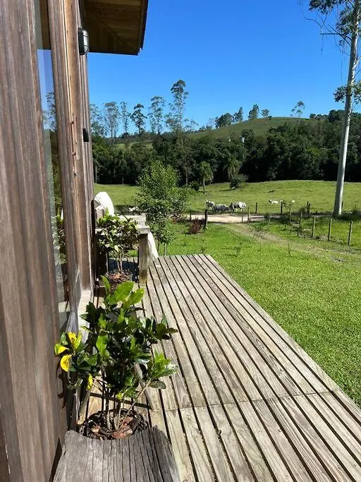 Chalet Cabana Rota Da Serra 01 Hidro E Rio Proximo Lauro Muller Brazil