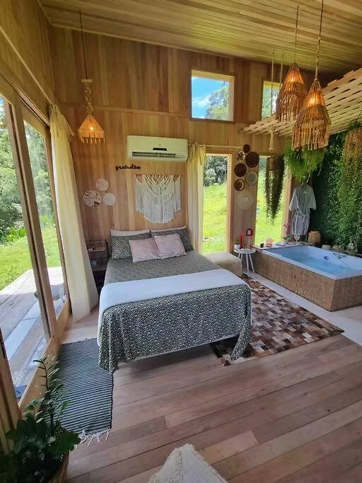 Cabana Rota Da Serra 01 Hidro E Rio Proximo Lauro Muller Chalet